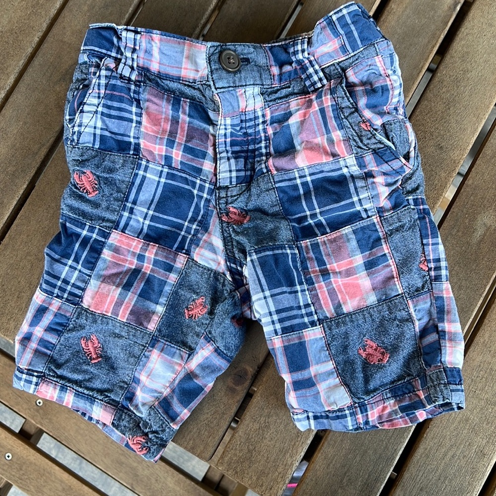 🦞Gymboree Embroidered Lobster Shorts 🦞